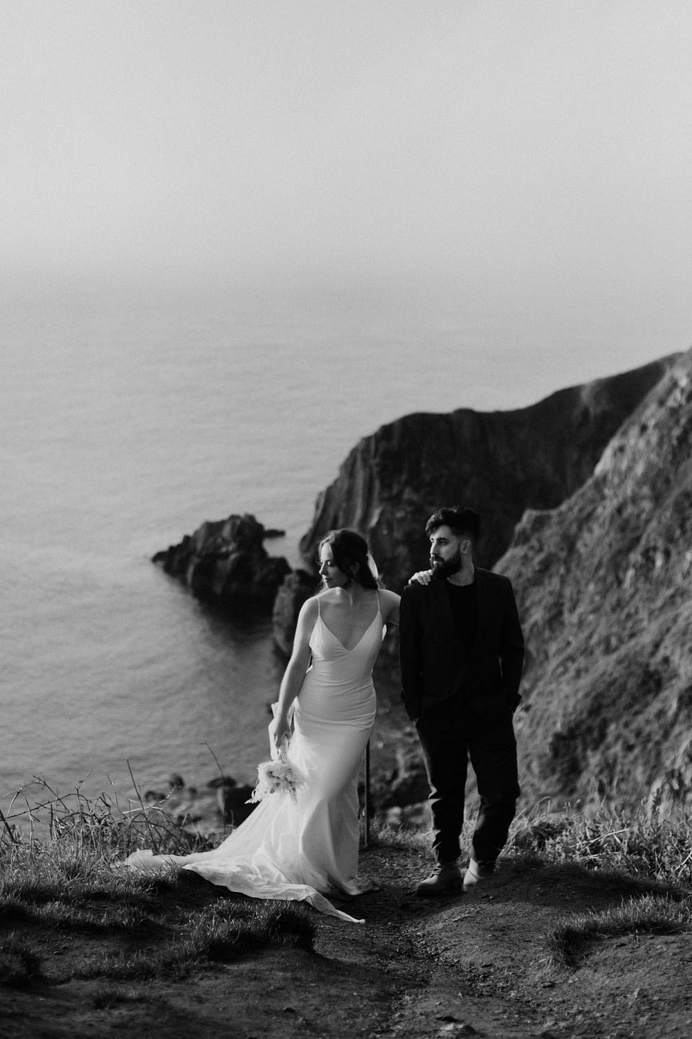 Irish Cliff Elopement