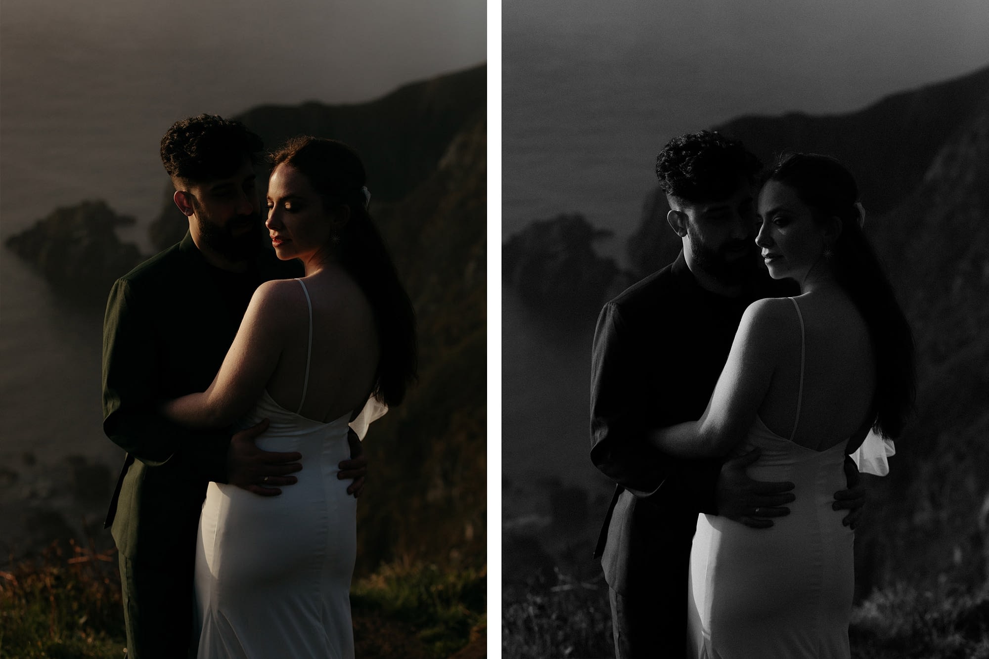 Irish Cliff Elopement