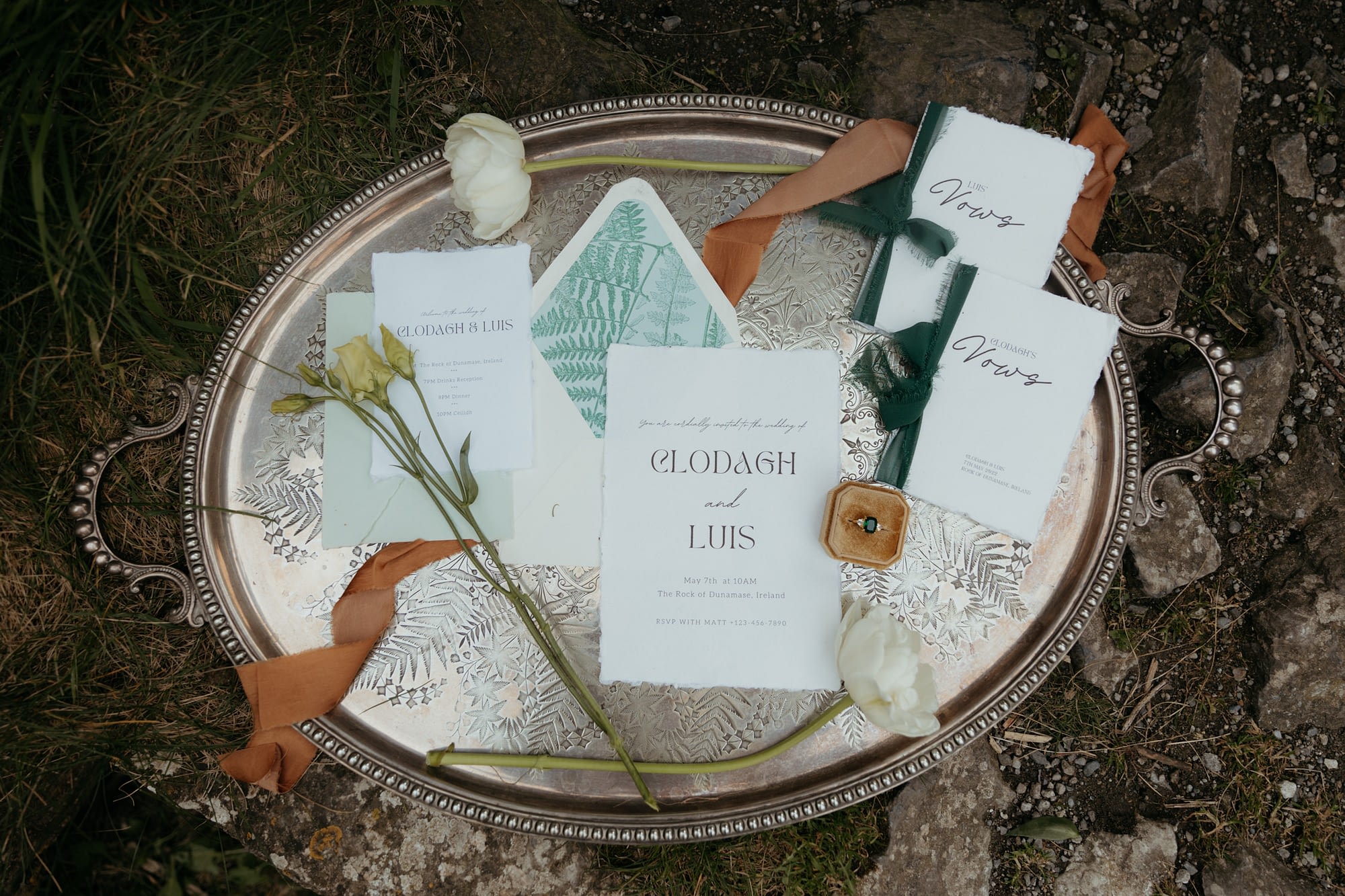 Irish Castle Elopement