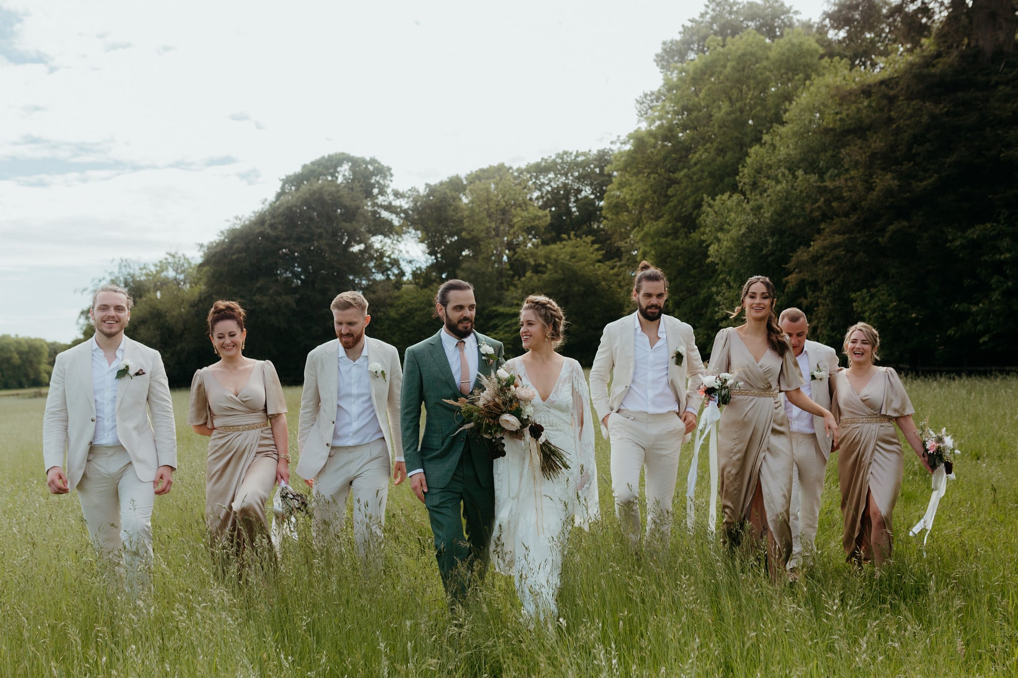 Bridal Party at Martinstown House Wedding 