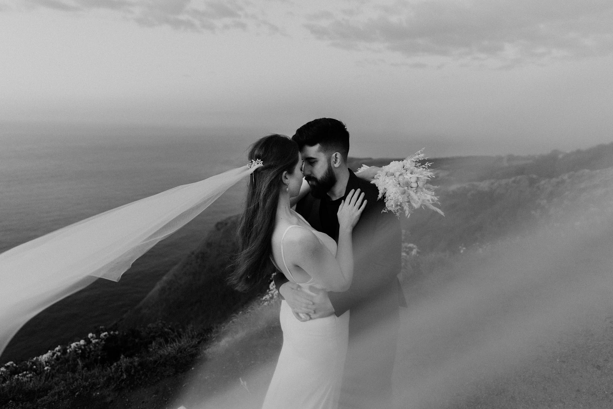 Irish Cliff Elopement